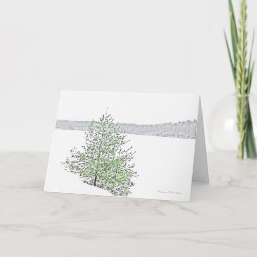 Simple Pleasures Holiday Card