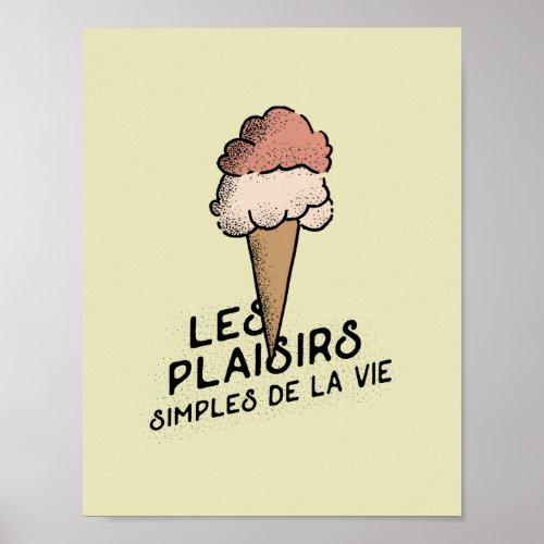 Simple Pleasures of Life Print