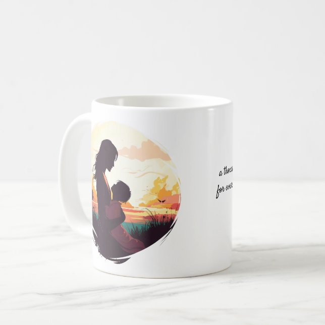 Simple Poem For Mother's Love Coffee Mug (Front Left)