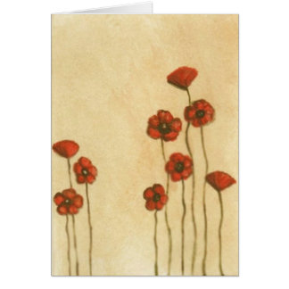 Simple Poppies Cards