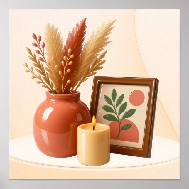 Simple poster cozy colors (Front)