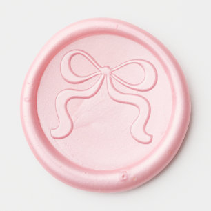 Simple Preppy Bow Wax Seal Sticker