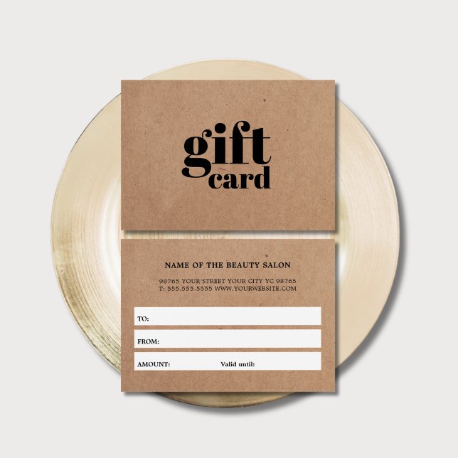 Simple Printed Kraft Beauty White Stripes (Creator Uploaded)