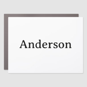 Simple Professional 18" X 24" Rectangle Rounded Car Magnet