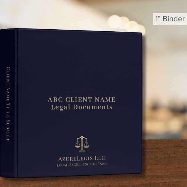 Simple Professional Binders for Attorneys (Creator Uploaded)