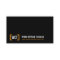 Simple professional black orange business cards