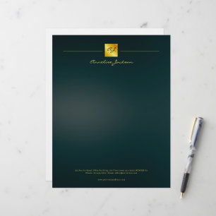 Simple Professional Branding Logo Letterhead