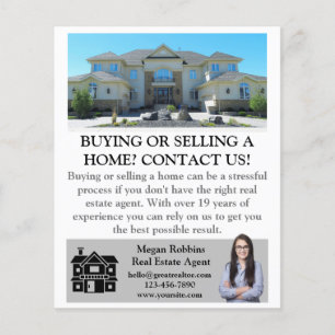 Simple Professional Broker Real Estate Investor Flyer