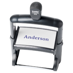 Simple Professional Business 4.5" x 2.75" Self-inking Stamp