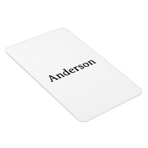Simple Professional Business 4"x6" Flexible Photo Magnet