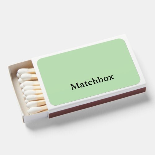 Simple Professional Business Assembled Matchboxes
