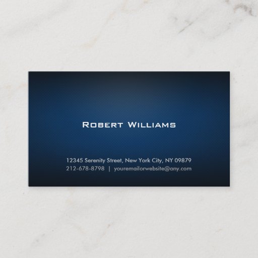 Customizable Simple Professional Business Cards