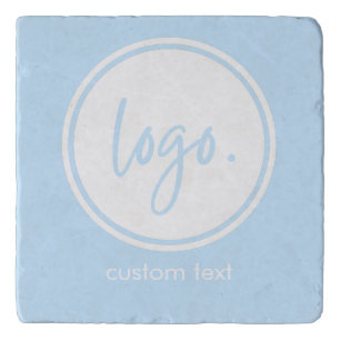 SIMPLE PROFESSIONAL BUSINESS LOGO COMPANY BLUE TRIVET