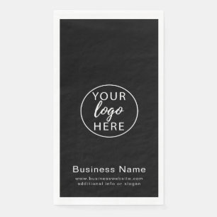 Simple Professional Business Logo Paper Guest Towels