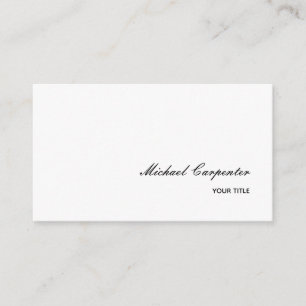 Simple Professional Calligraphy Enclosure Card