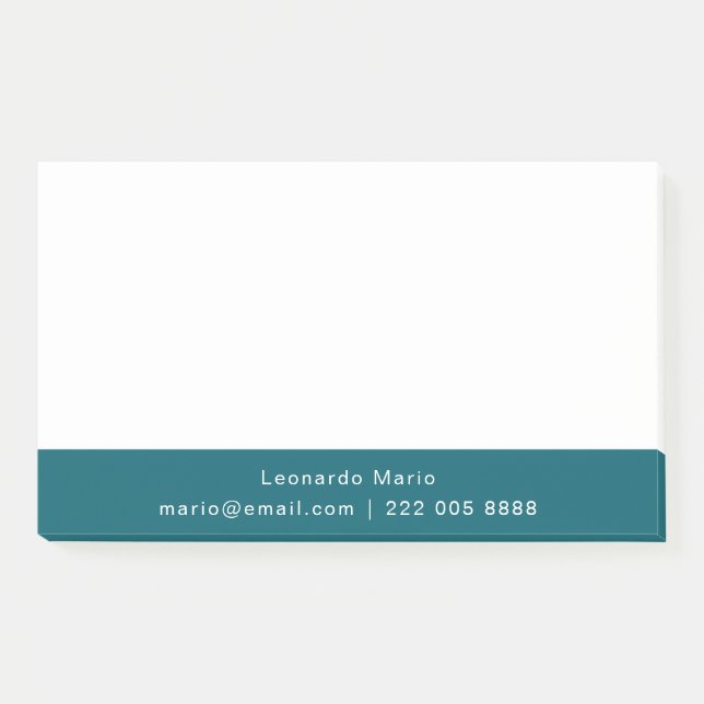Simple Professional Clean Post-it Notes (Front)