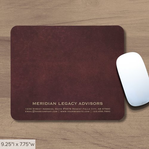 Simple Professional Company Mouse Pad