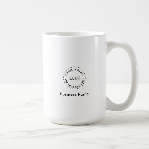 Simple Professional Create Yours Custom Logo Coffee Mug