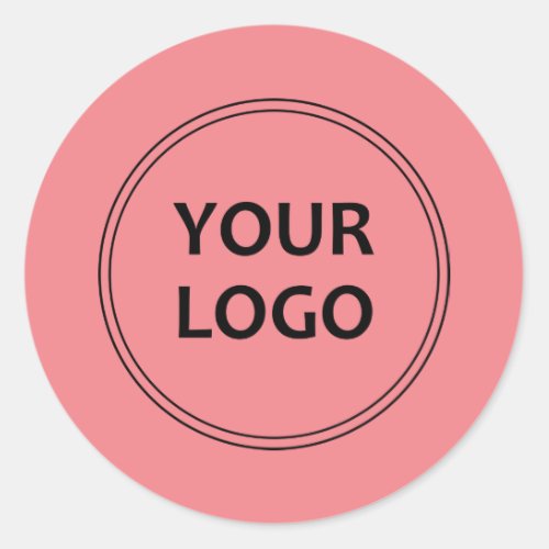 Simple professional custom business sticker