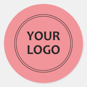 Simple professional custom business sticker