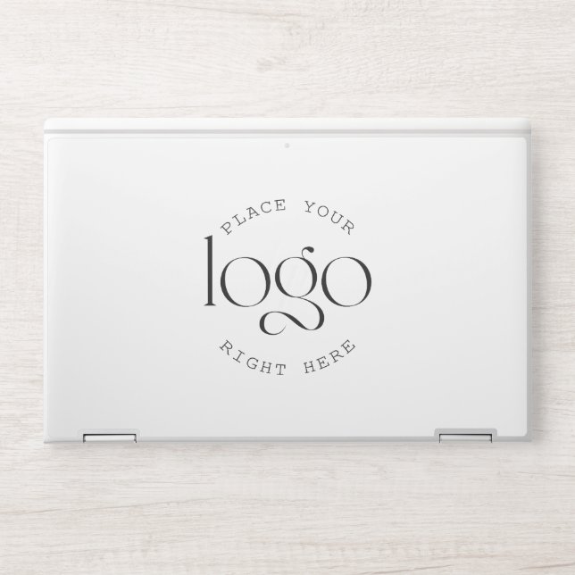 Simple Professional Custom Logo  HP Laptop Skin (Front)