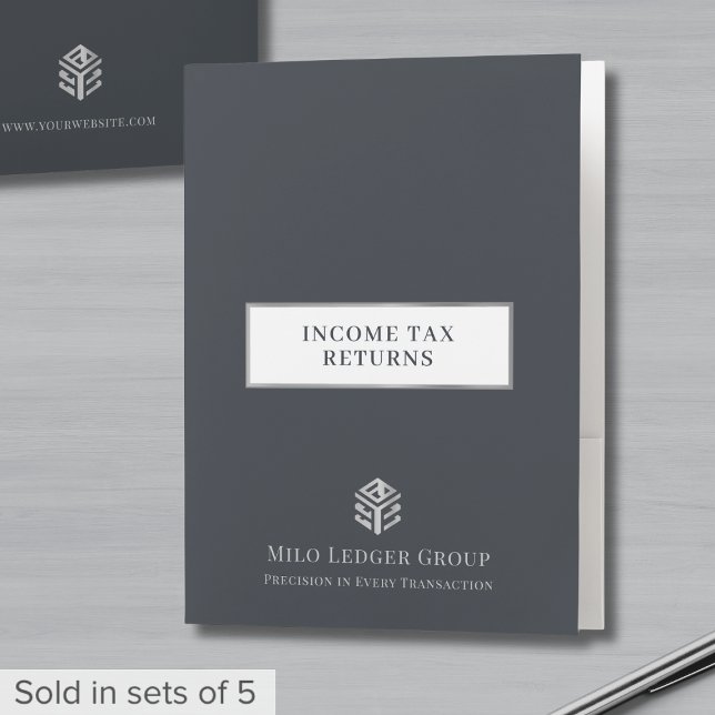 Simple Professional Custom Tax Return Folders (Creator Uploaded)