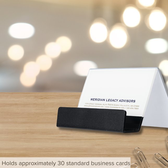 Simple Professional Desk Business Card Holder (Creator Uploaded)