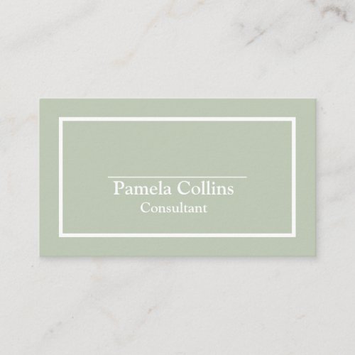 Simple Professional Elegant Modern Elegance Business Card