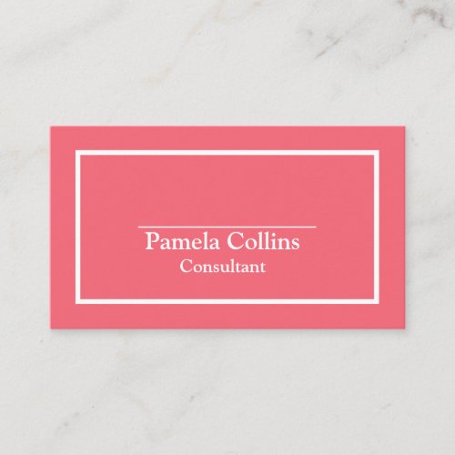 Simple Professional Elegant Modern Elegance Business Card