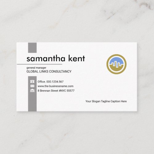 Simple Professional Exquisite CEO Founder Business Card