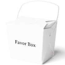 Simple Professional Large Take Out 3"x2.75"x3.75" Favor Boxes