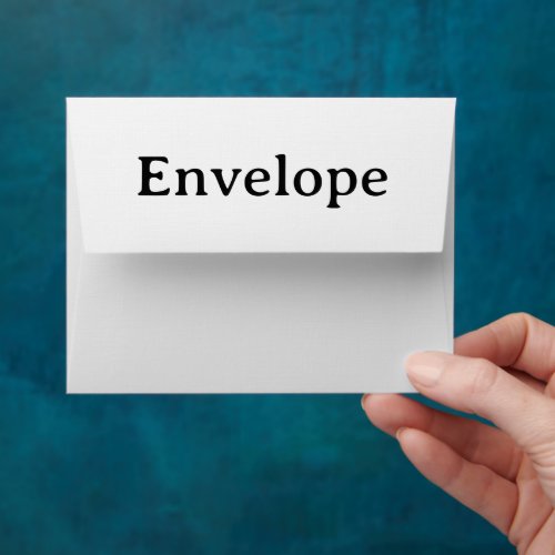 Simple Professional Linen 4.25" x 5.6" Envelope