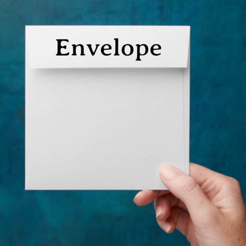 Simple Professional Linen 5.25" x 5.25" Envelope