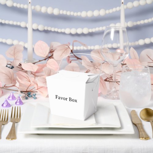 Simple Professional Medium Take Out 3"x2.25"x3.12" Favor Boxes