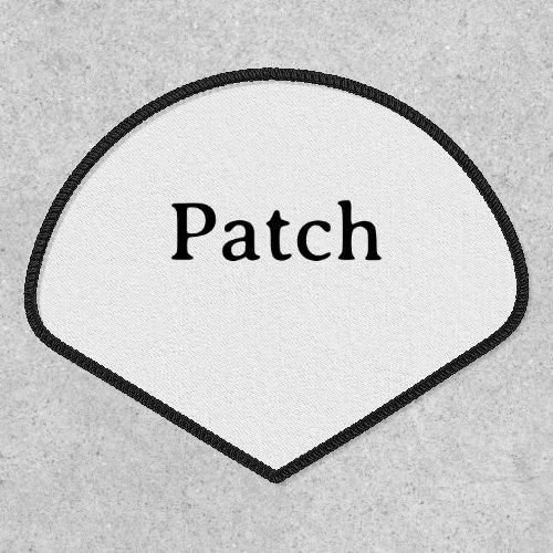 Simple Professional Modern Shoulder Iron-On  Patch