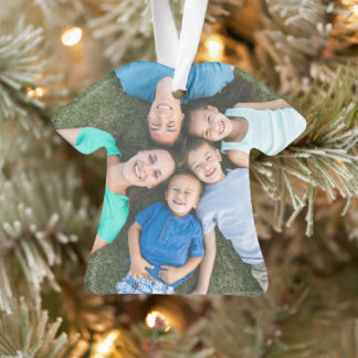 Simple Professional Photo Acrylic Shirt Ornament