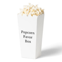 Simple Professional Popcorn 3.75" x 3.5" x 7.5" Favor Boxes