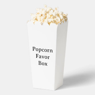 Simple Professional Popcorn 3.75" x 3.5" x 7.5" Favor Boxes
