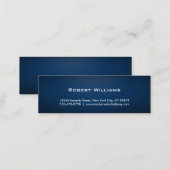 Simple Professional Skinny Business Cards (Front/Back)