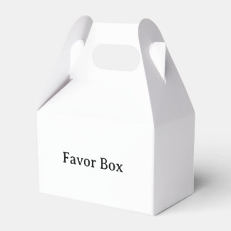 Simple Professional Small Gable 4" x 2.5" x 5" Favor Boxes