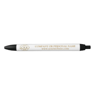 Simple Professional White Custom Business Logo Pen
