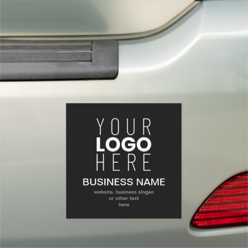 Simple Promotional Template for Your Business Logo Car Magnet