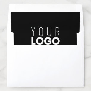 Simple Promotional Template for Your Business Logo Envelope Liner