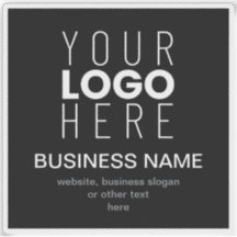 Simple Promotional Template for Your Business Logo