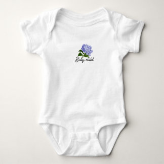 Simple pure look for babies baby bodysuit