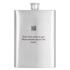 Simple Q R code scan business event template atext Flask