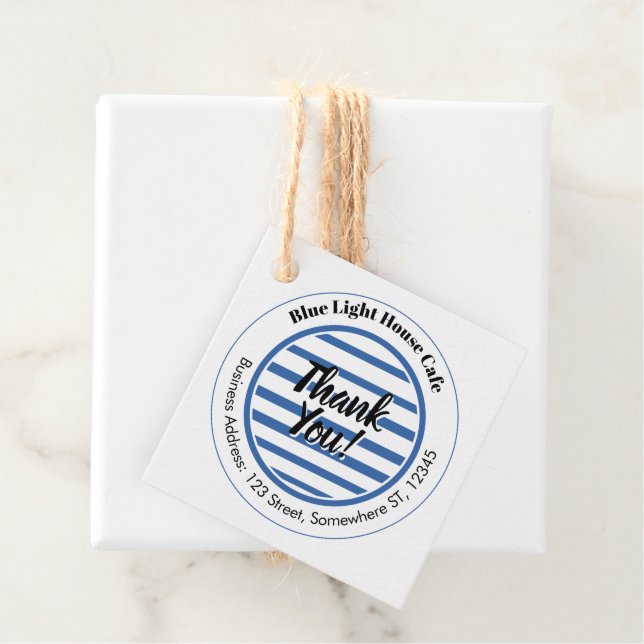 Simple QR Code Cake Card Tag (In Situ)