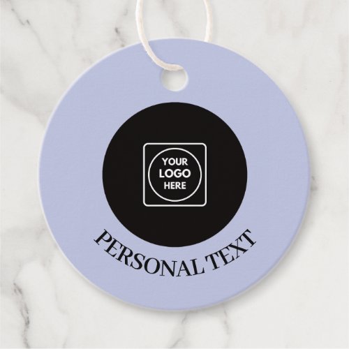 Simple QR Logo Text Business Label price tags