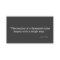 Simple Quote Business Card for Authors, Writers II