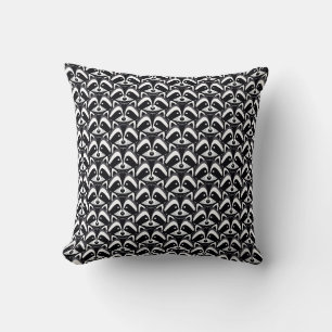 Simple Raccoon Design Throw Pillow